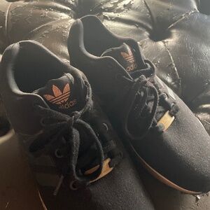 Limited addition Adidas rose gold trainers